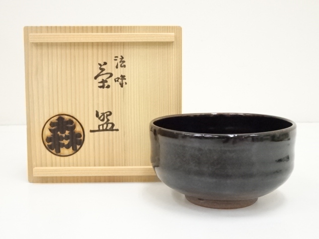 道具 ] - 道具 市野忠作造 法味黒釉茶碗（共箱） | ネットショップ圭